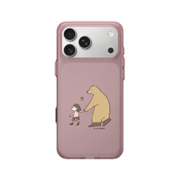 iPhone 17 Pro Max Clear (相機按鈕) 晶醺玫 - 咻咻熊 XiuXiubear - 牽牽