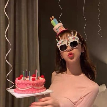 【芽米栗】最快隔日到 小蛋糕髮箍 生日髮箍 生日道具 生日頭飾 生日帽子 生日派對帽 慶生帽子 髮箍 蛋糕頭飾 蛋糕髮箍