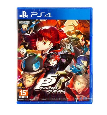 索尼PS4遊戲片 女神異聞錄5R 皇家版 女神P5R 首發   繁體中文 全新/二手