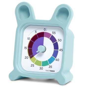 [6美國直購] Time Timer MOD Bunny 60分鐘 視覺倒數計時器 含兔子造型保護套 定時器 視覺化 時間管理 番茄鐘工作法