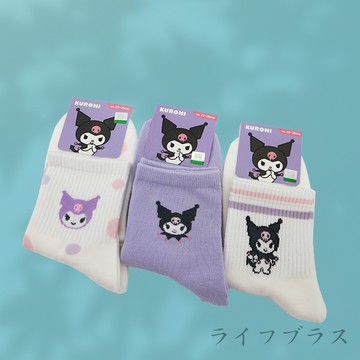 酷洛米 少女襪-22~26cm-6雙入