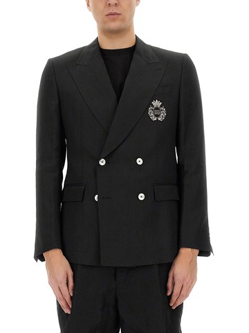 dolce & gabbana double-breasted jacket