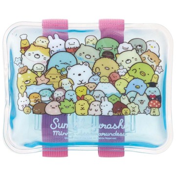 asdfkitty*角落生物多角色有綁帶保冷劑-保鮮便當.野餐.飲料-冰敷-日本正版商品