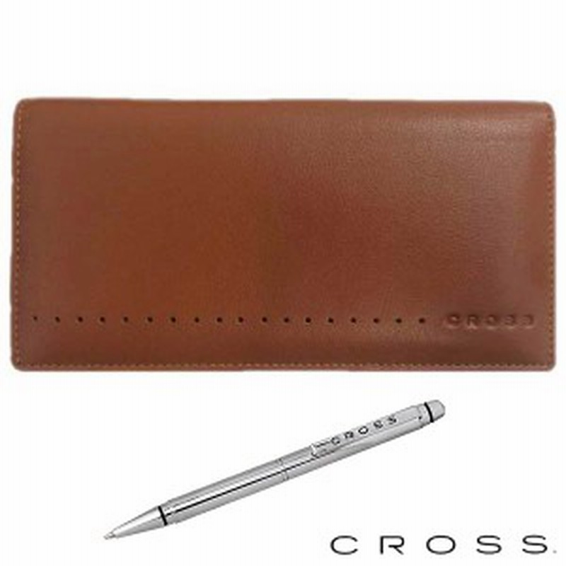 クロス Cross ウォレット 財布 メンズ Cross クロスボールペン 長財布セット ロング Nueva 束入れ ブラウン Ac 1404 25 即納 通販 Lineポイント最大1 0 Get Lineショッピング