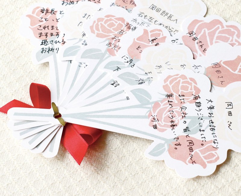 #母親節卡片 【LABCLIP】Message card bouquet系列紀念留言卡片