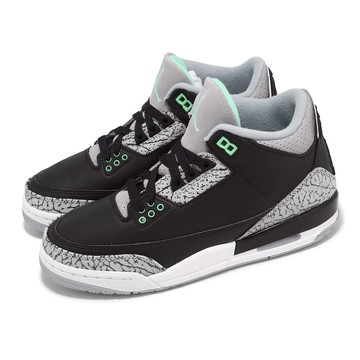 [ACS] Nike Air Jordan 3 Retro GS Green Glow 大童 女鞋 3代 黑 綠 爆裂紋 DM0967-031