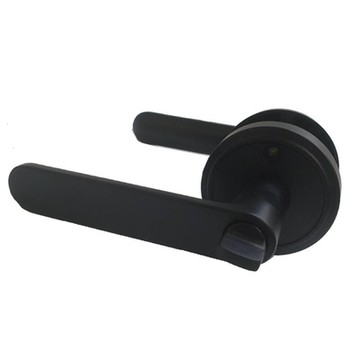 51mm 日規水平鎖 黑色 (三鑰匙) 大套盤 把手鎖 房門鎖 客廳鎖 辦公室門鎖