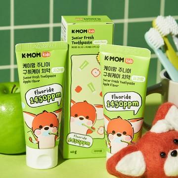 MOTHER-K - 植萃兒童蜂膠含氟牙膏-青蘋果星球60g