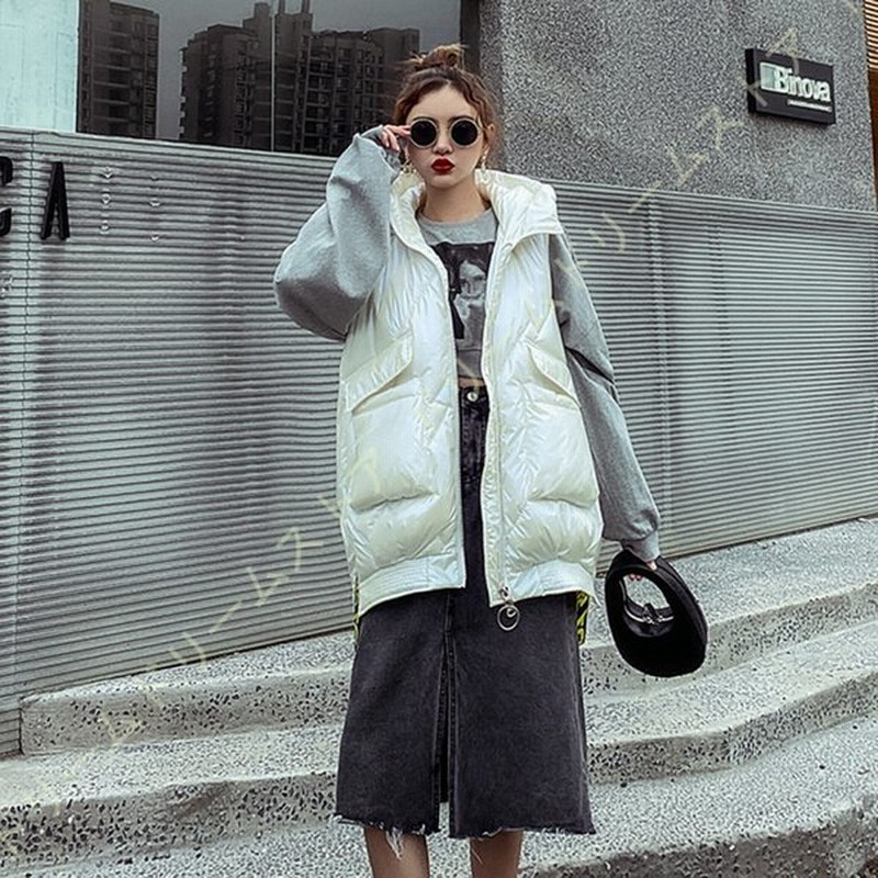 改善する エゴマニア 店主 ダウン ベスト レディース ロング 規則性 同封する 保持