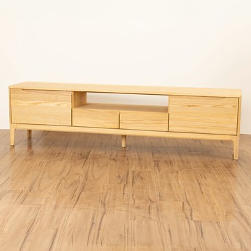 ◎實木矮櫃 電視櫃 VIK PD 180 NA 梣木 NITORI宜得利家居