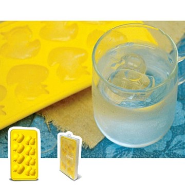 【iSFun】黃鴨戲水＊矽膠模型製冰盒/隨機色