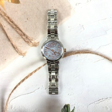 ORIENT 東方錶 官方授權 銀色時尚 太陽能腕錶 女錶(WI0031WD)24.5mm