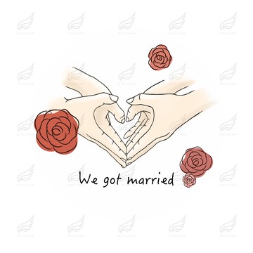 精緻時尚陶瓷杯墊[熱轉印印製](我們再一起巴)杯墊 陶瓷杯墊 熱轉印 送禮小物 婚禮小物 企業送禮 紀念品