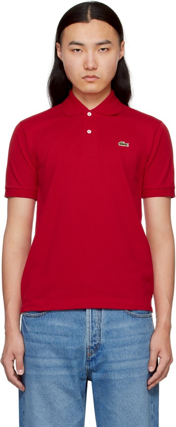 Lacoste 红色 Classic Fit Original L.12.12 Polo 衫