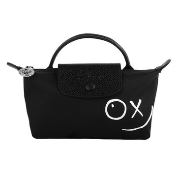 LONGCHAMP   Longchamp x Andre 限定聯名mini手提包(黑)