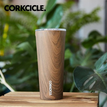 【CORKCICLE 酷仕客】木紋系列三層真空寬口杯470ml-胡桃木