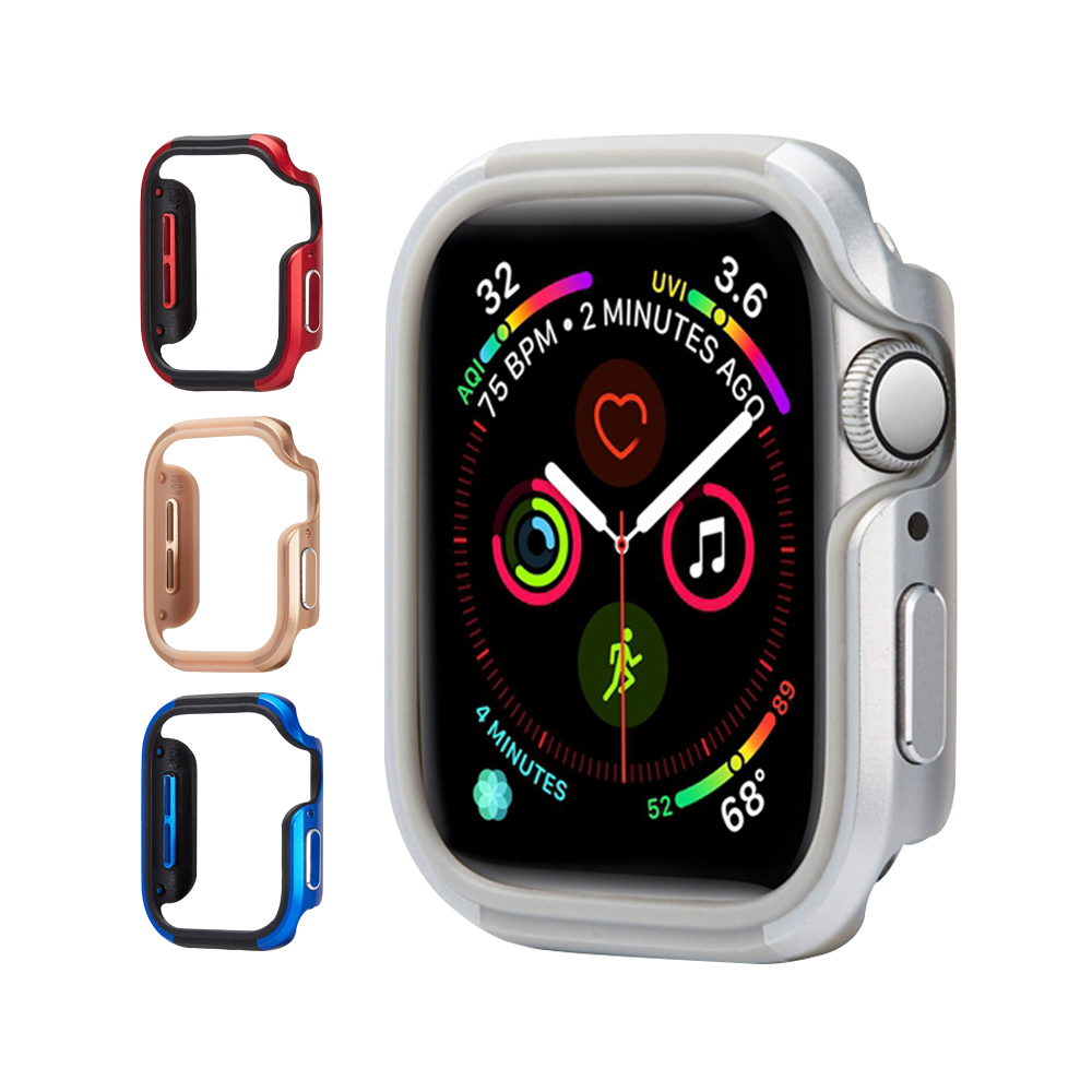 Apple Watch 鋁合金保護殼【A129】 SE 6 5 4 40mm 44mm 蘋果手錶邊框殼