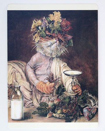 畫卡【Copycat 模仿貓】-03 寵物美容代言貓