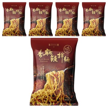 和秋 香麻辣拌麵  5包