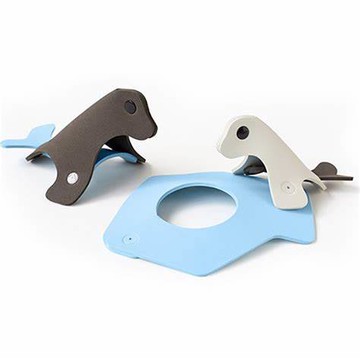 Quut 立體動物系列玩具 5 Pieces 3歲以上 軟泡沫浴玩具套裝  海豹島  1個