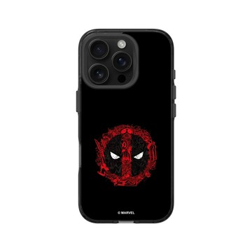 iPhone 16 Pro Clear 酷墨灰 - 迪士尼-漫威 Marvel - 死侍-漫畫標誌
