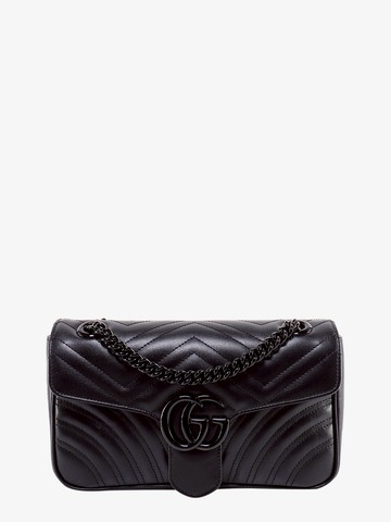 Gg marmont matelassé leather shoulder bag with ton sur ton gg logo - GUCCI - gender_Woman