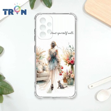 TRON 三星 A52/52s 優雅的女人 四角防摔 軟殼 手機殼