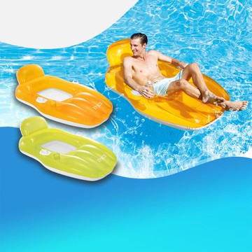 【INTEX】清涼漂浮水上躺椅 水上躺椅 游泳池躺椅 充氣游泳躺椅- VENCEDOR