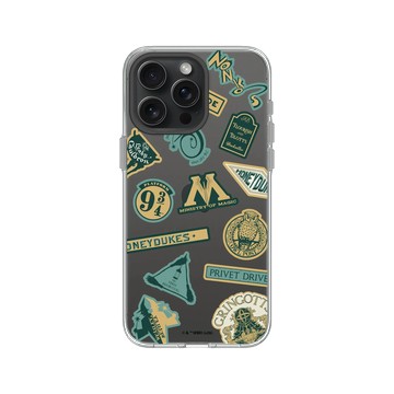 iPhone 15 Pro Max Clear 透明 - 哈利波特 Harry Potter - Sticker-Wizarding World