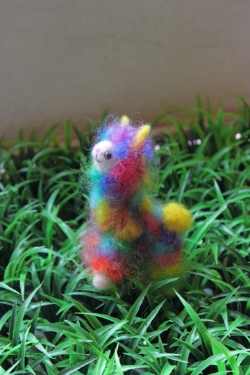 迷你羊駝吊飾兼項鍊 2013新色 訂做款