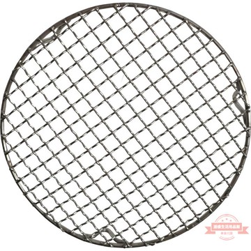 帶腳圓形不銹鋼烤肉網格燒烤網片篦子簾子碳烤網烤網架烘焙瀝油架