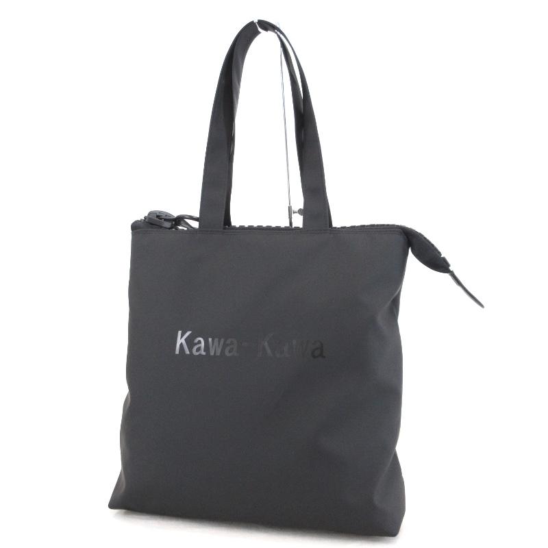 美品 Kawa-Kawa カワカワ トートバッグ Rubber-cho ラバー調 撥