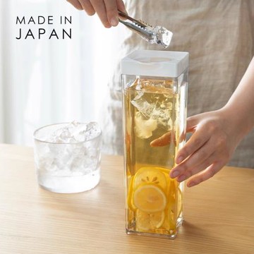 日本進口珍珠生活冷水壺冰箱涼水壺耐高溫泡茶瓶塑料水瓶飲料桶