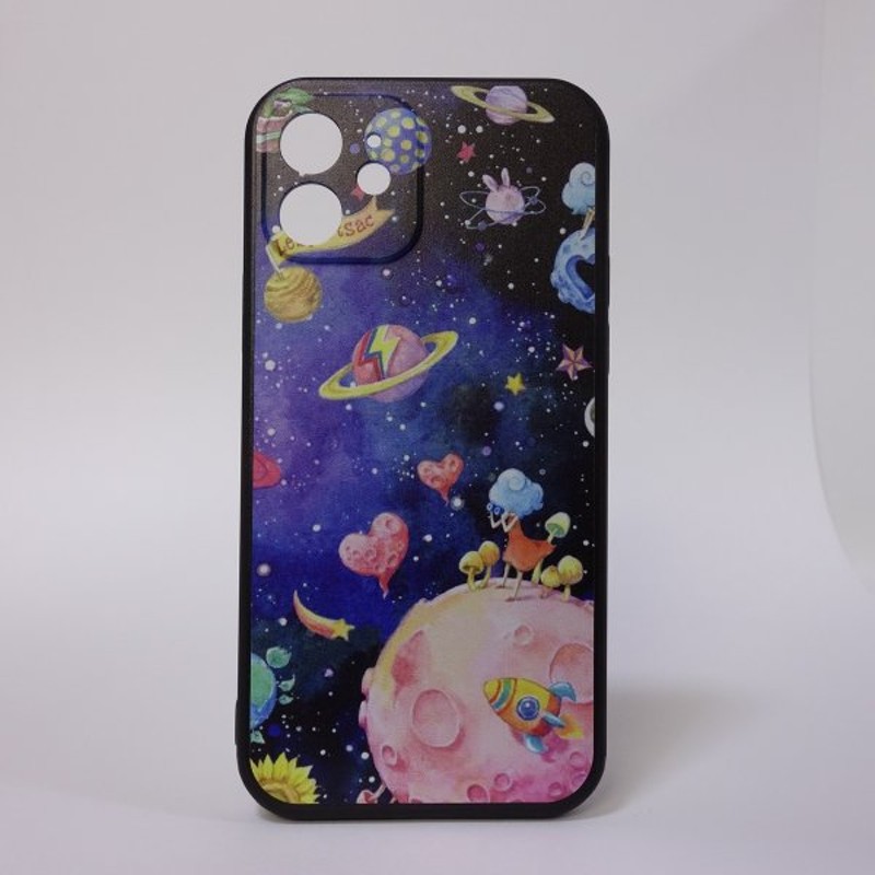 かわいい Iphone 12 ケース イラスト 宇宙 星 惑星 ロケット 女の子 カバー 11 Se 通販 Lineポイント最大0 5 Get Lineショッピング