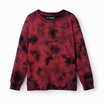 Desigual 蠟染風中性厚T