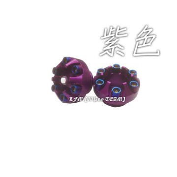 【LFM】鋁合金彩鈦螺絲前輪防摔球 FNX JETS 雷霆S 勁戰五代 勁戰四代 勁戰三代 雷霆 VJR BWSR Z1