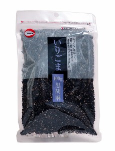 ★まとめ買い★　カタギいりごま黒チャック付100G　×20個