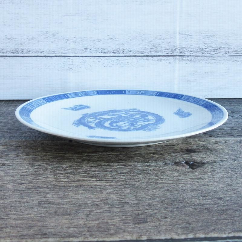 中華皿 プレート 皿 16.3cm 中華食器 中華料理 炒飯の取り皿に