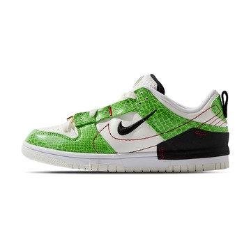 Nike Dunk Low Disrupt 2 女 白綠 經典 低筒 運動 休閒鞋 DV1491-101