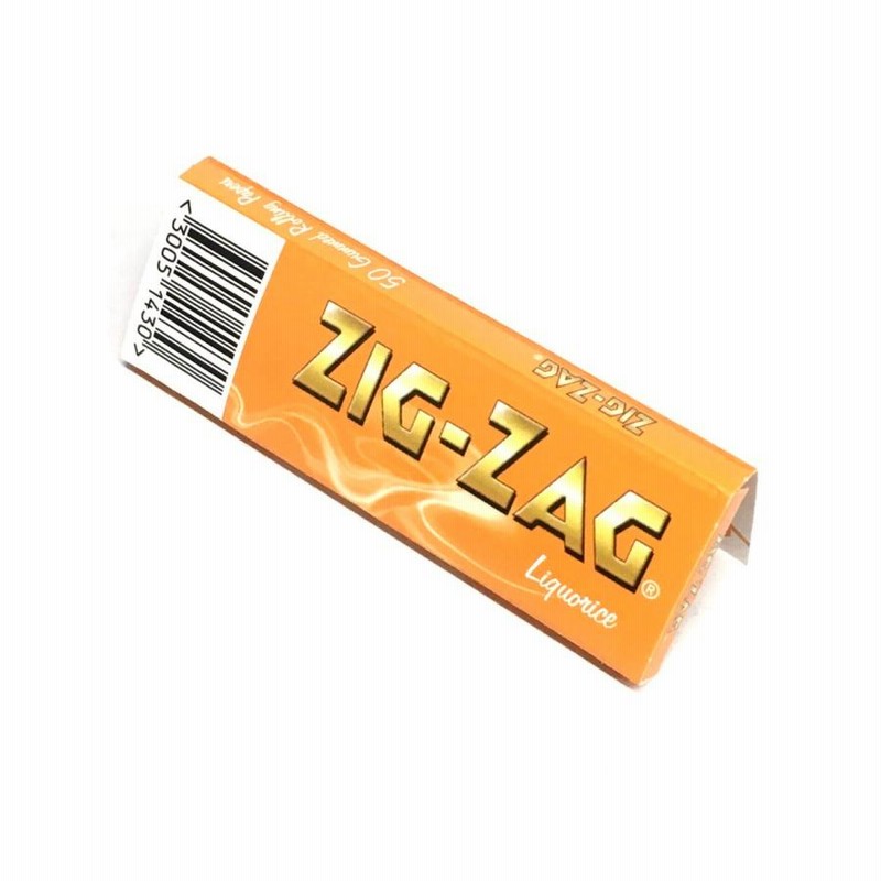 zigzag ジグザグ ペーパー リコリス シングル 手巻きタバコ用