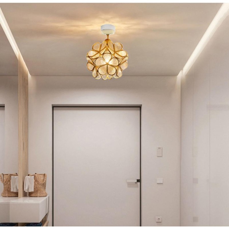 北欧　花形　水連　シーリングライト　LED　おしゃれで機能的 おしゃれで機能的 水連 LED 花形 北欧 シーリングライト