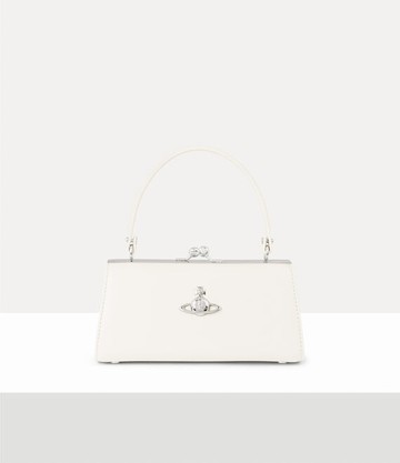 Vivienne Westwood Doll XL Bag Faux Leather Off-white