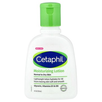 Cetaphil, 保濕乳液，無香，4 液量盎司（118 毫升）