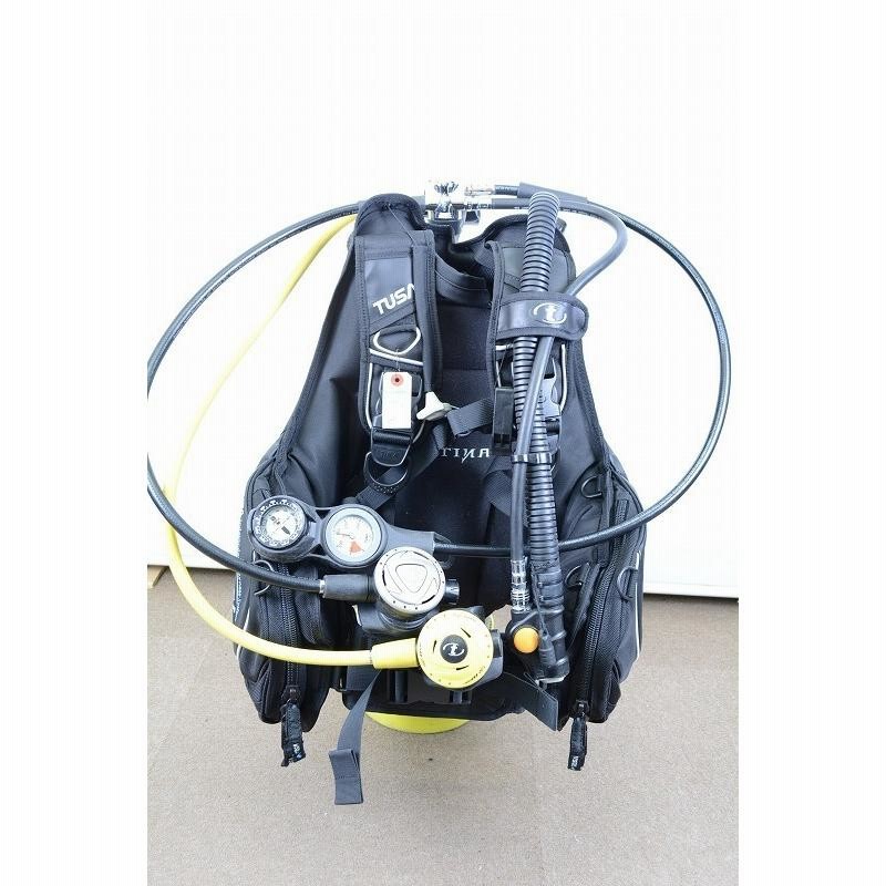 OH済 TUSA ツサ PLATINA BC＆レギュレーター 重器材セット Sサイズ［BC  