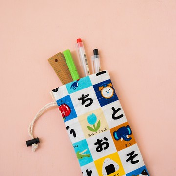 文具大賞 束口筆袋  挑選花布訂製