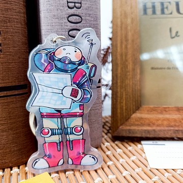 WF690  職人10 Series of Workers 10/ 晶透吊飾 stationery char