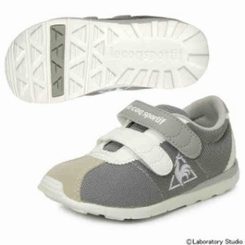 ルコックスポルティフ キッズ 子供靴 スニーカー キッズ モンペリエ Iv Ny F グレー ホワイト Le Coq Sportif Ql5ljc06gw 通販 Lineポイント最大1 0 Get Lineショッピング