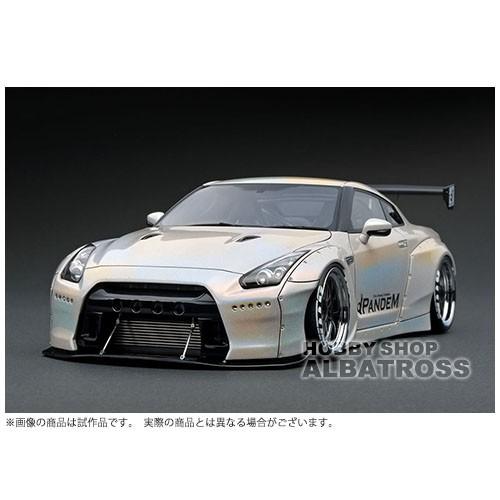 ignition model 1/18 PANDEM R35 GT-R Metallic White/Purple