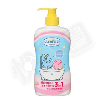Baan 貝恩 甜心三效洗髮沐浴乳400ml【悅兒園婦幼生活館】