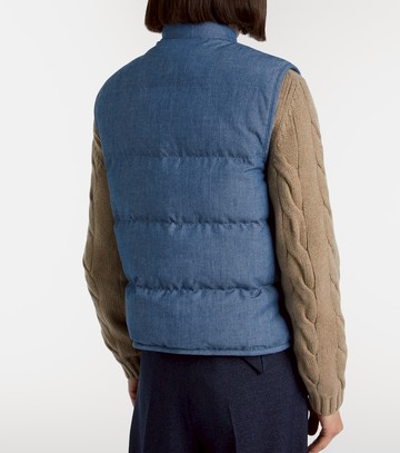 Loro Piana Kris cotton chambray puffer jacket
